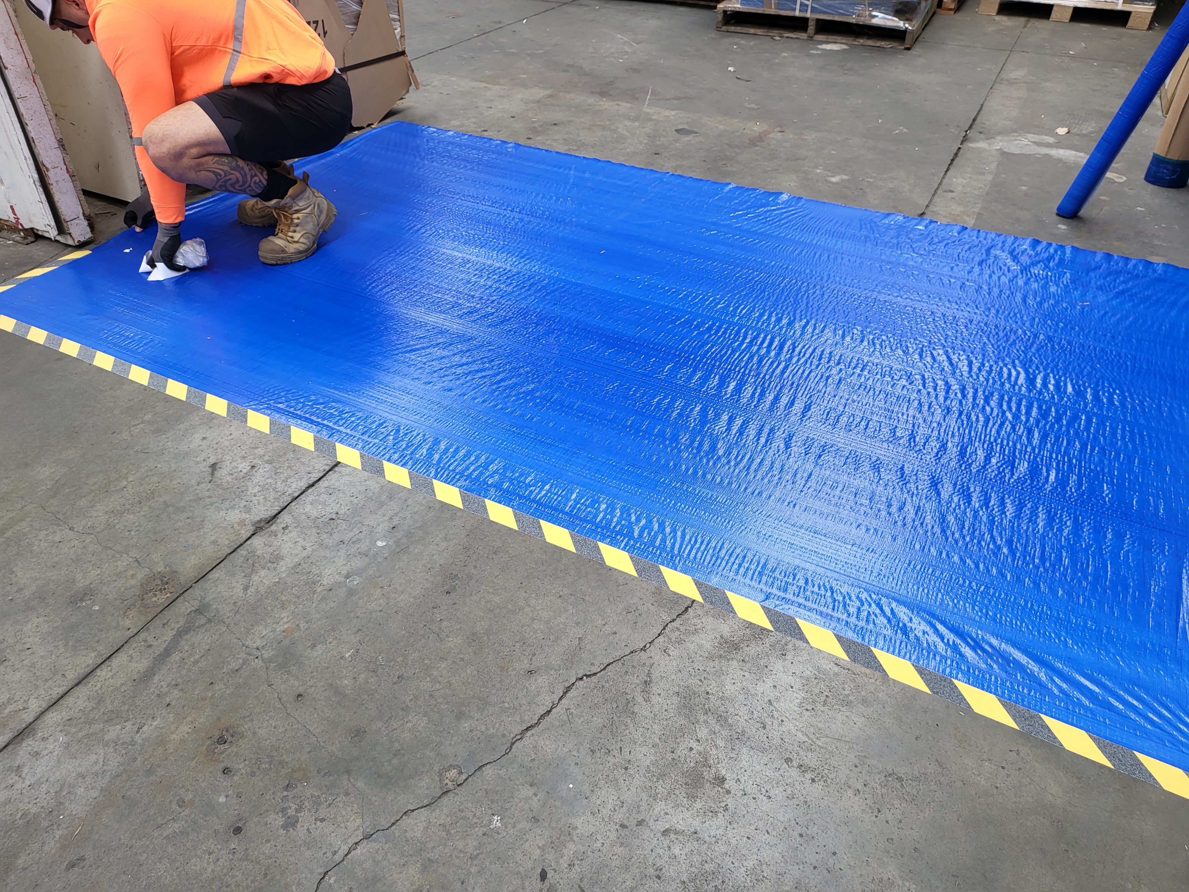 Anti Slip Hazard Tape Black / Yellow