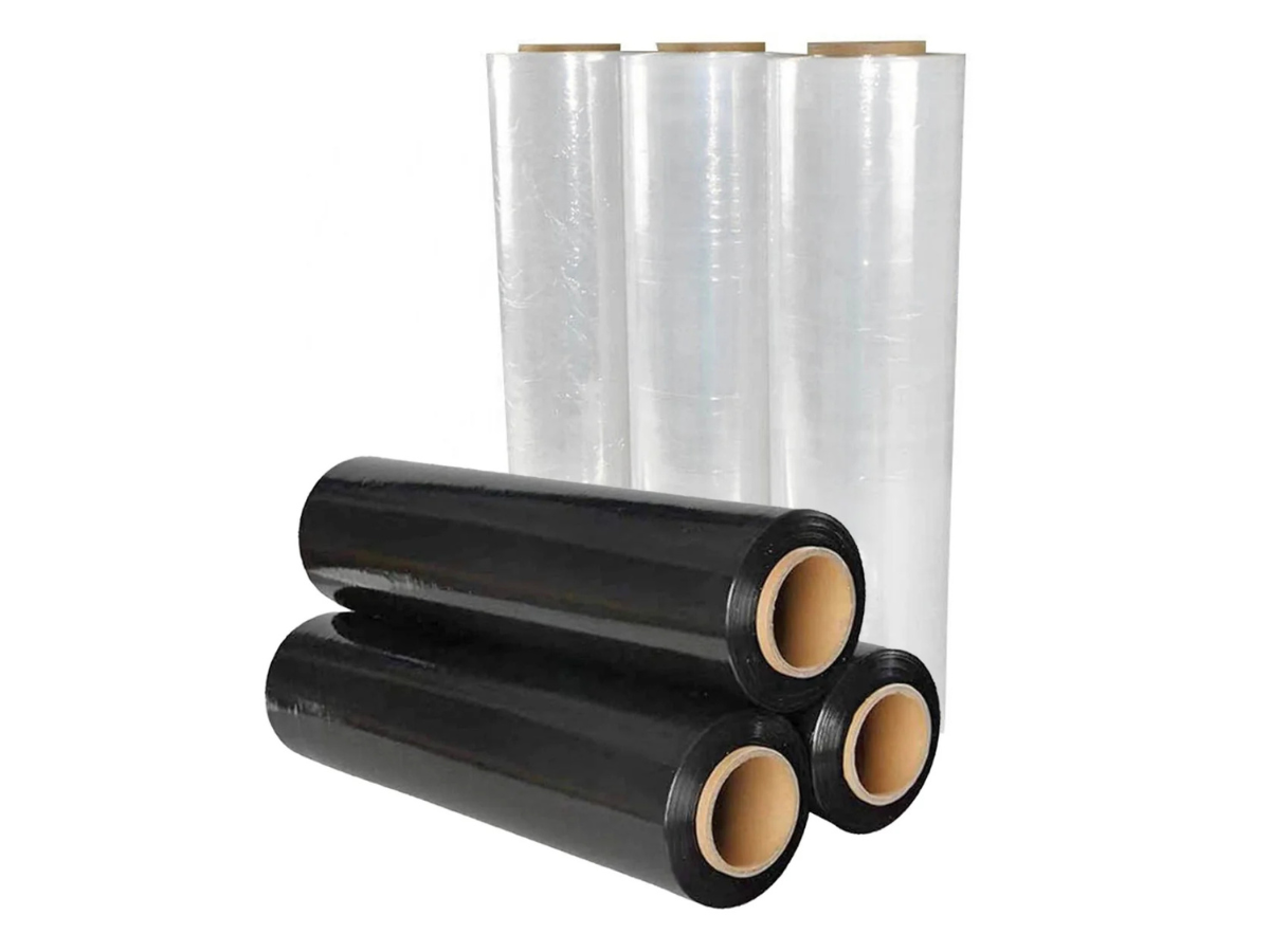 Pallet Wrapping Stretch Film Roll & Dispenser (Sold Separately)
