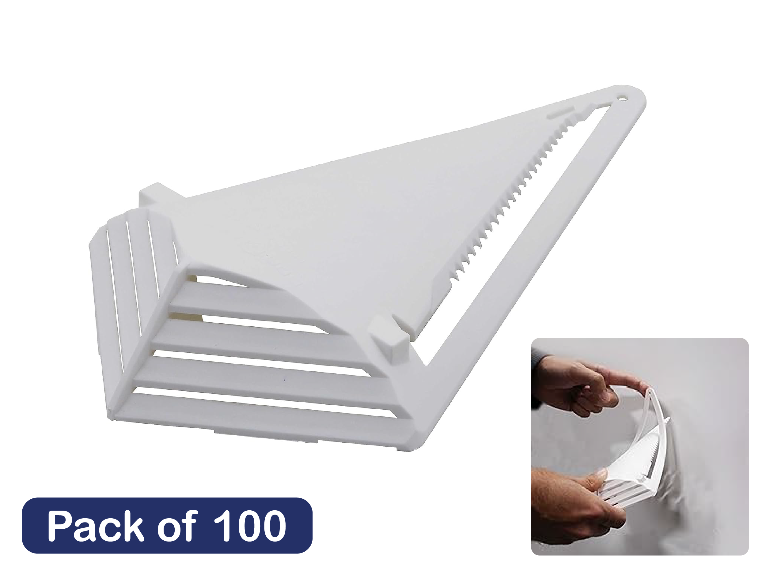 Shrinkwrap Self-Piercing Air-Flow Vents - Pack of 100