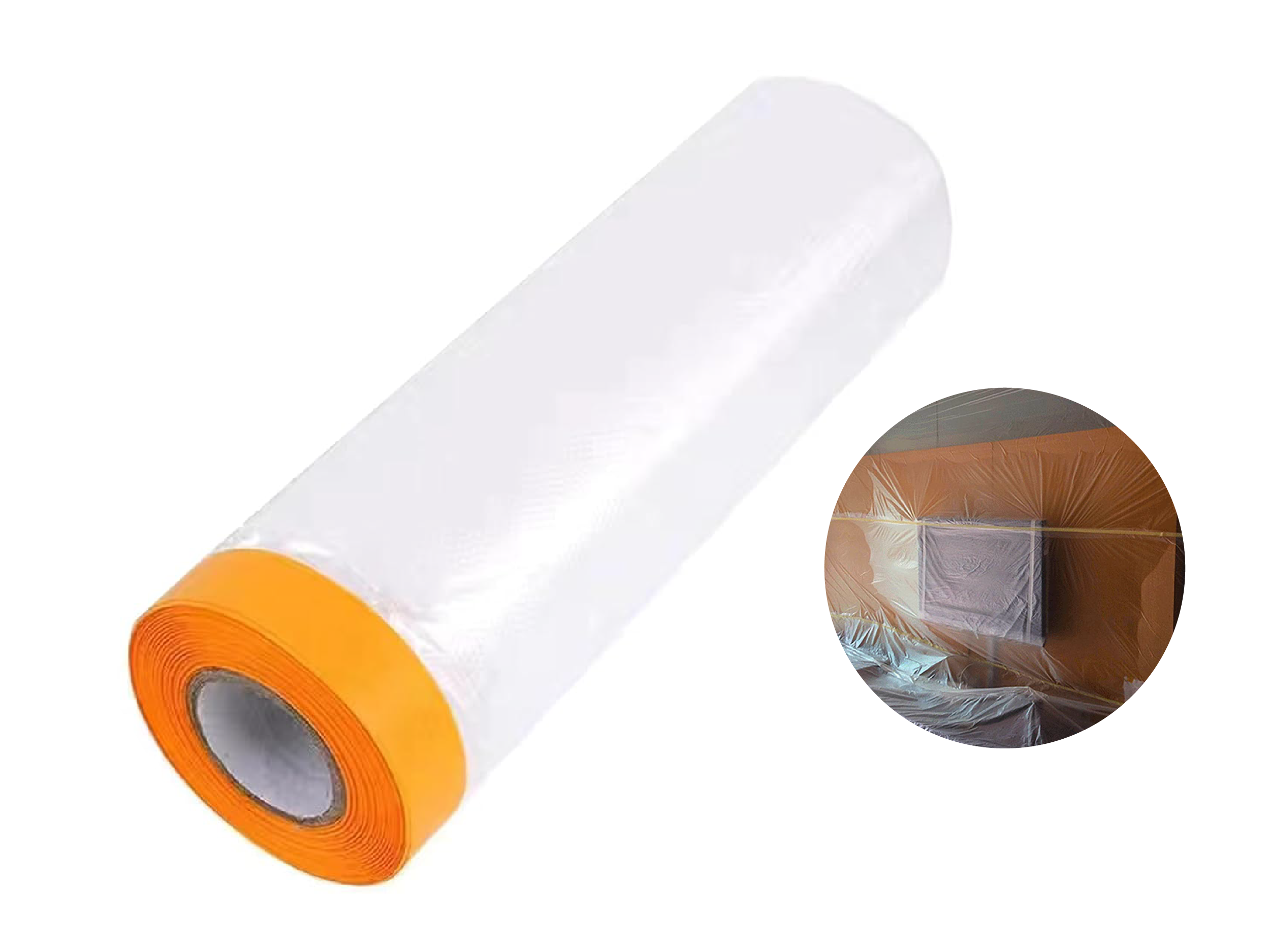 Pre Taped Static Charged Masking Film & Dispenser NZ (3 Options)