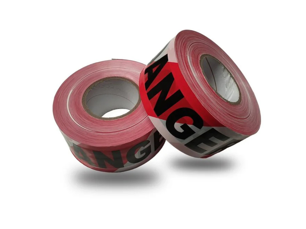 Non Adhesive Barricade Tape New Zealand - 75mm x 300m Roll (3 Options)