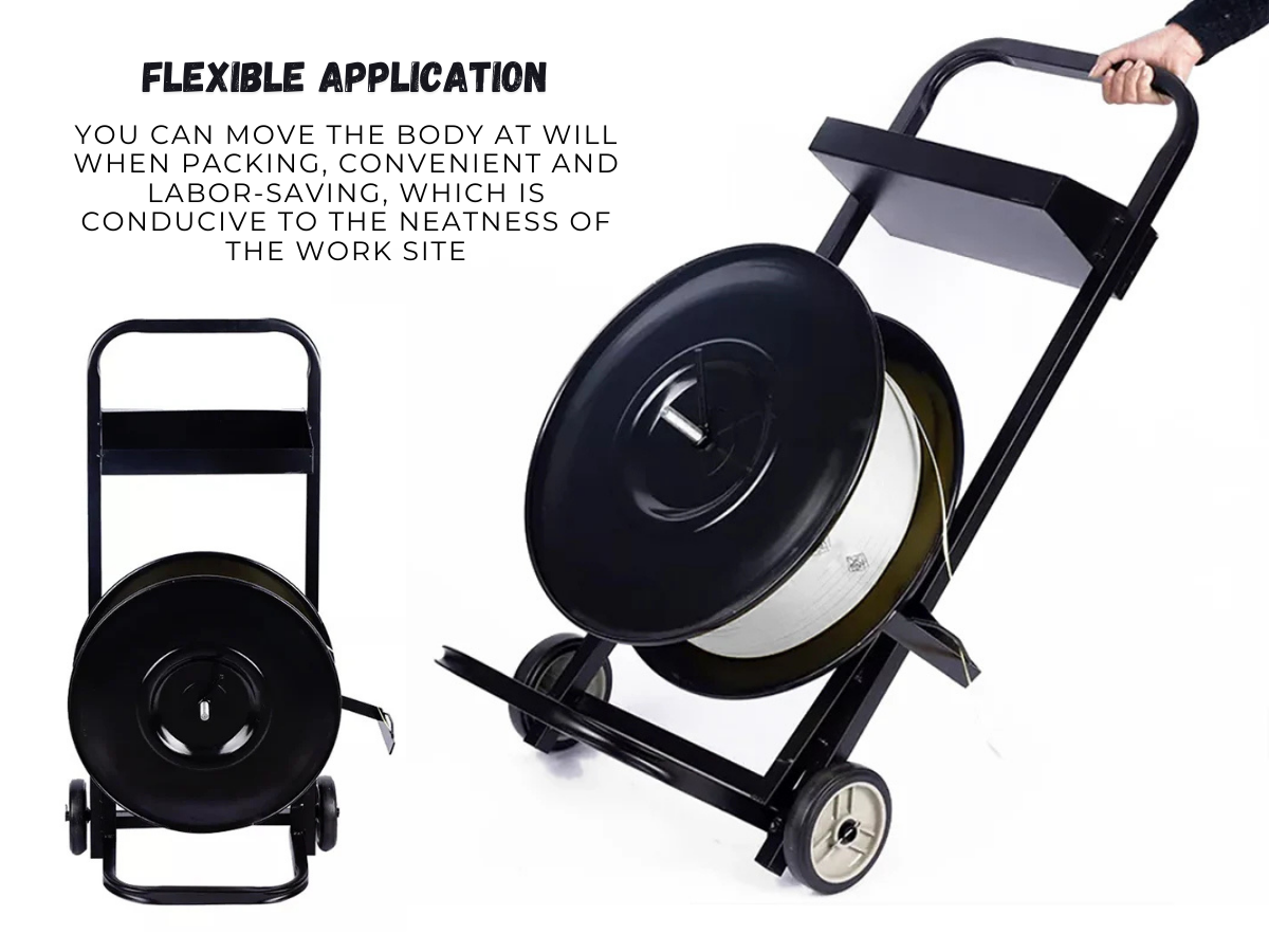 Dispenser Trolley For Composite Strapping and PP Strapping