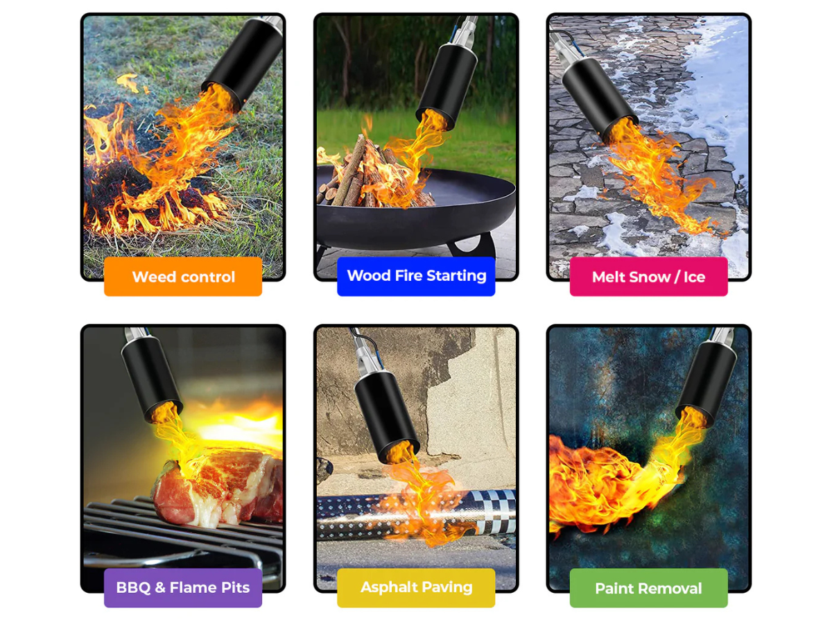 Weed Burner Wand NZ | Burner Torch with 3000 F Turbo (2 Options)