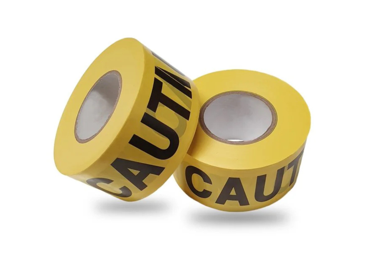 Non Adhesive Barricade Tape New Zealand - 75mm x 300m Roll (3 Options)