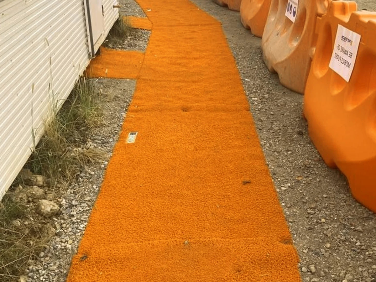 Prime Safe Walkway Outdoor Mat for Construction Sites