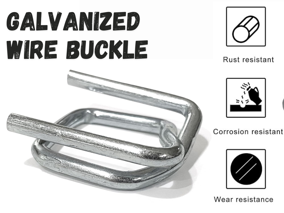 Steel Wire Buckle, Silver, 19mm and 25mm