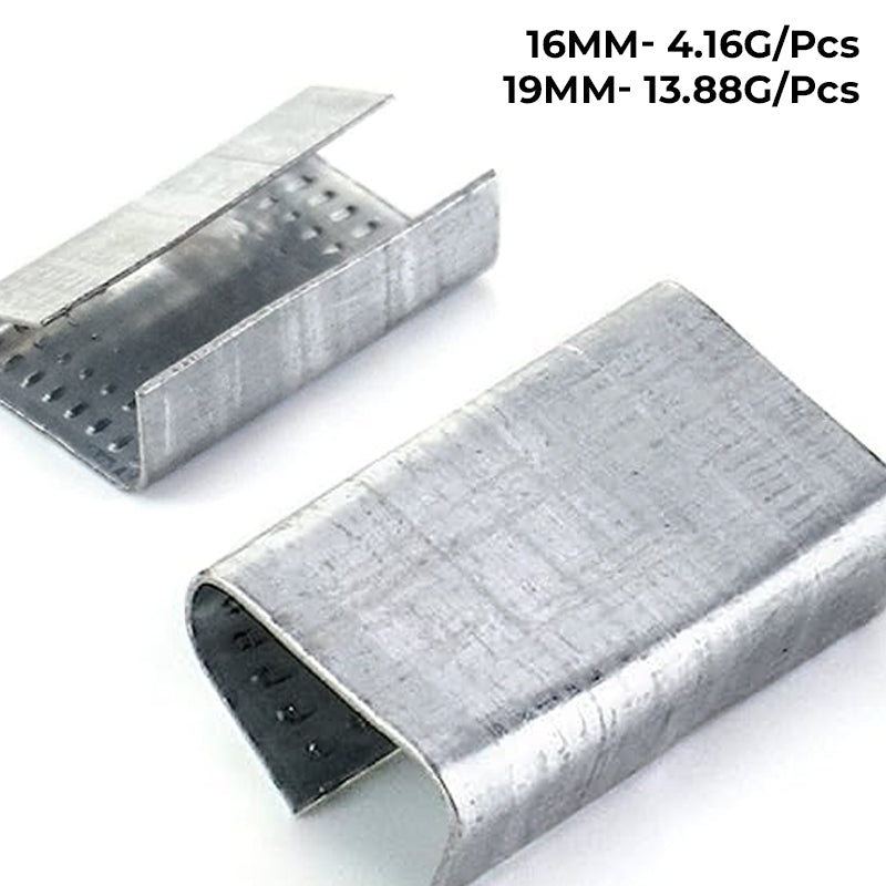 Galvanized Steel Strapping Seals- 1000pcs