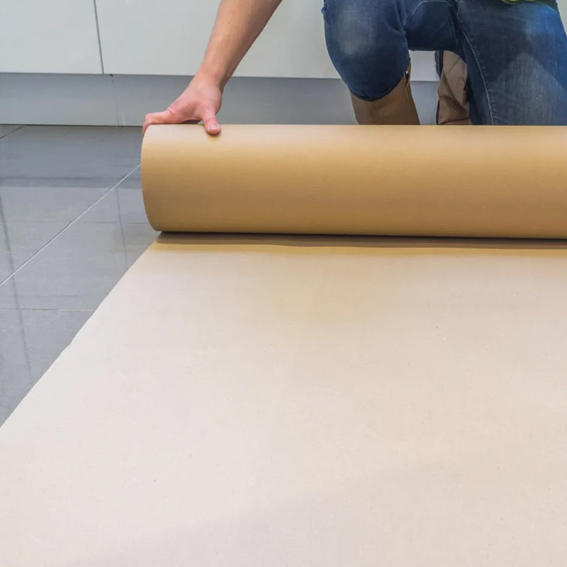 Waterproof Temporary Floor Protection Paper Board Fiberboard