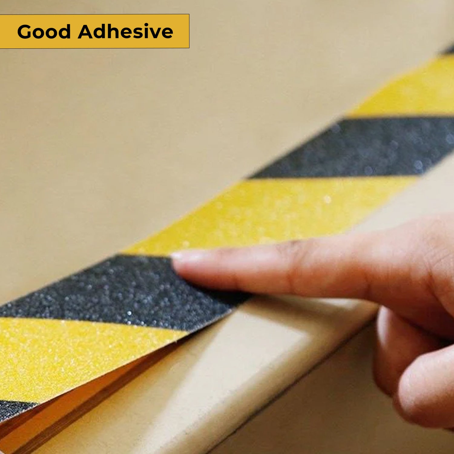 Black & Yellow Anti-Slip Hazard Tape