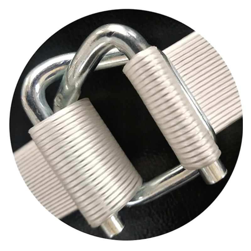 Steel Wire Buckle, Silver, 19mm and 25mm