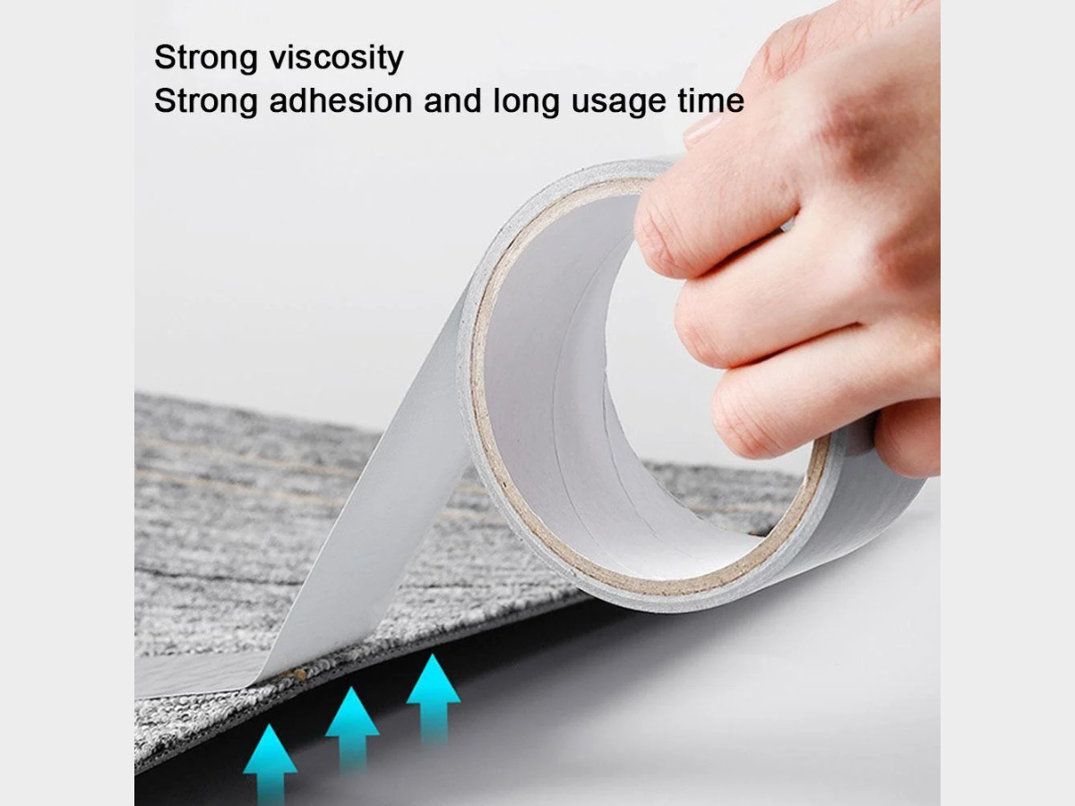 Silver Fabric Repair Cloth Duct Tape 50M X 200 Micron - 3 Sizes