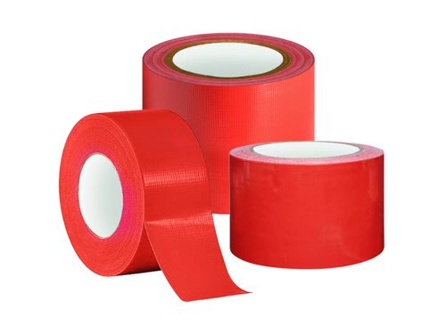 Black Fabric Repair Cloth Duct Tape 50M X 200 Micron - 3 Sizes