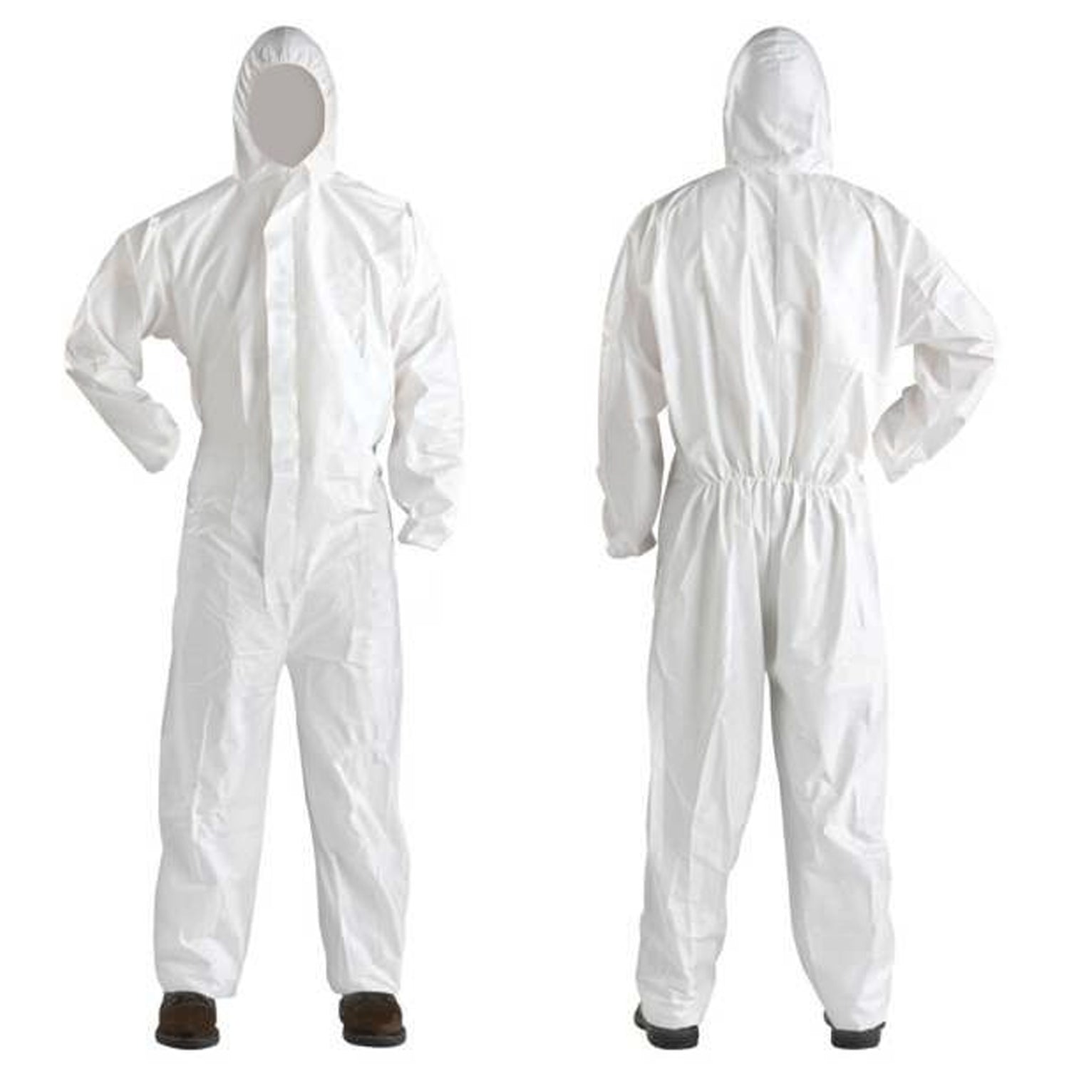 Disposable Microporous Coveralls - 65 GSM