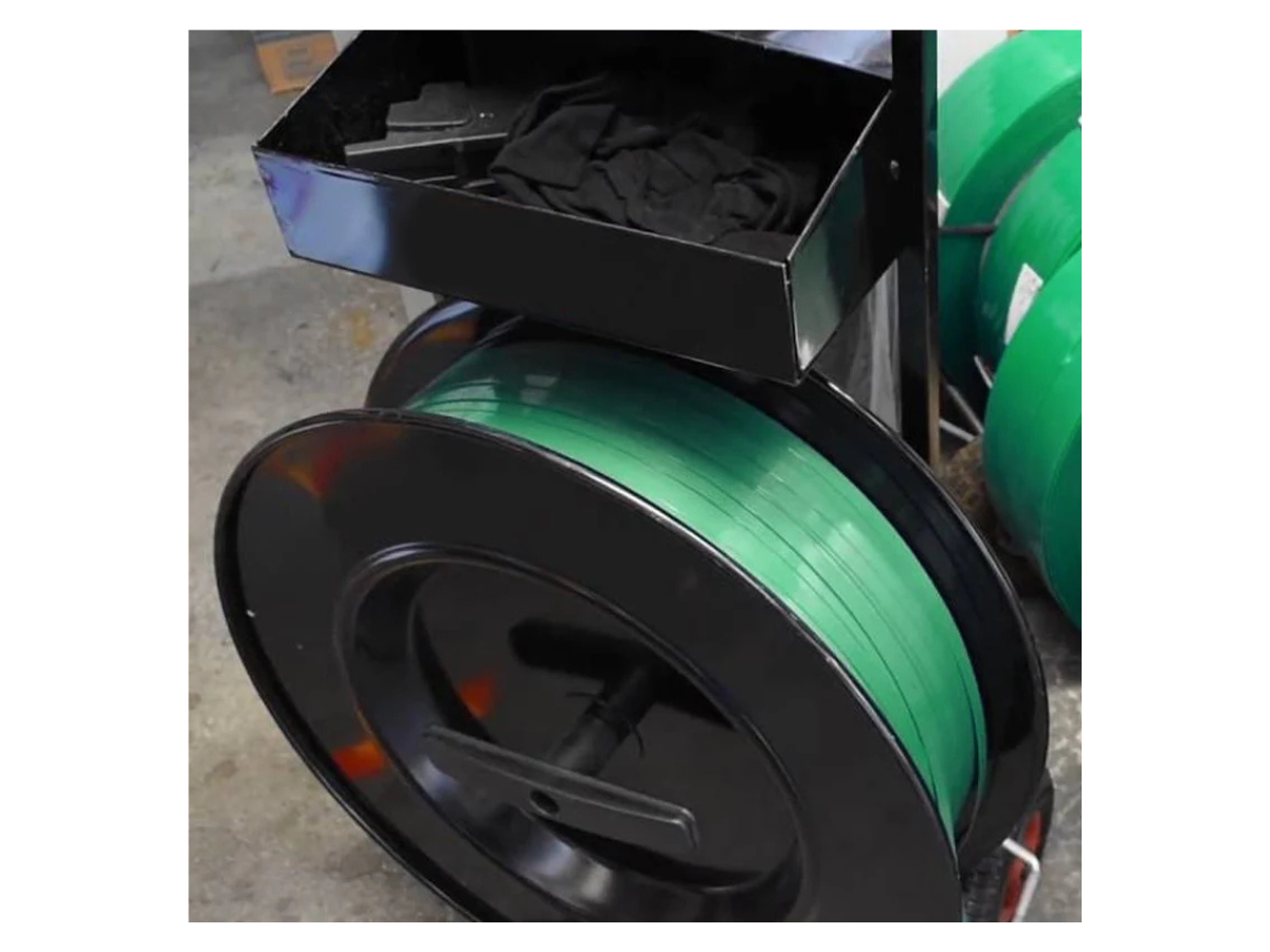 Dispenser Trolley for PET Strap, Iron