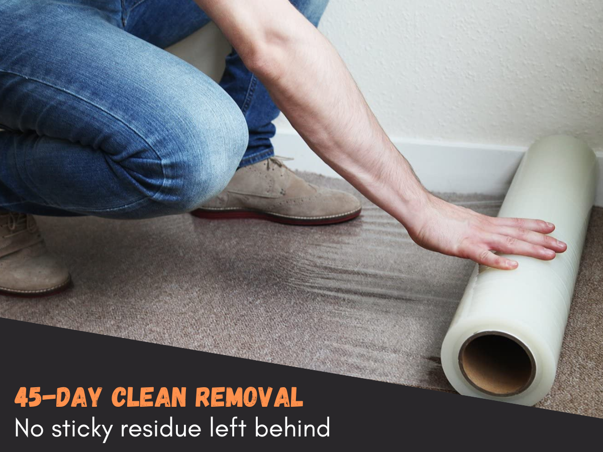 Prime Carpet Protection Film Self Adhesive LLDPE