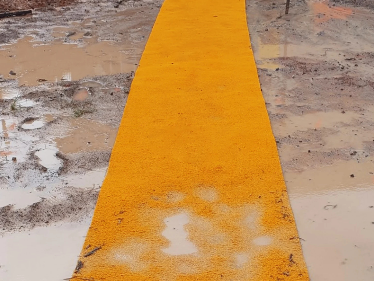 Prime Safe Walkway Outdoor Mat for Construction Sites