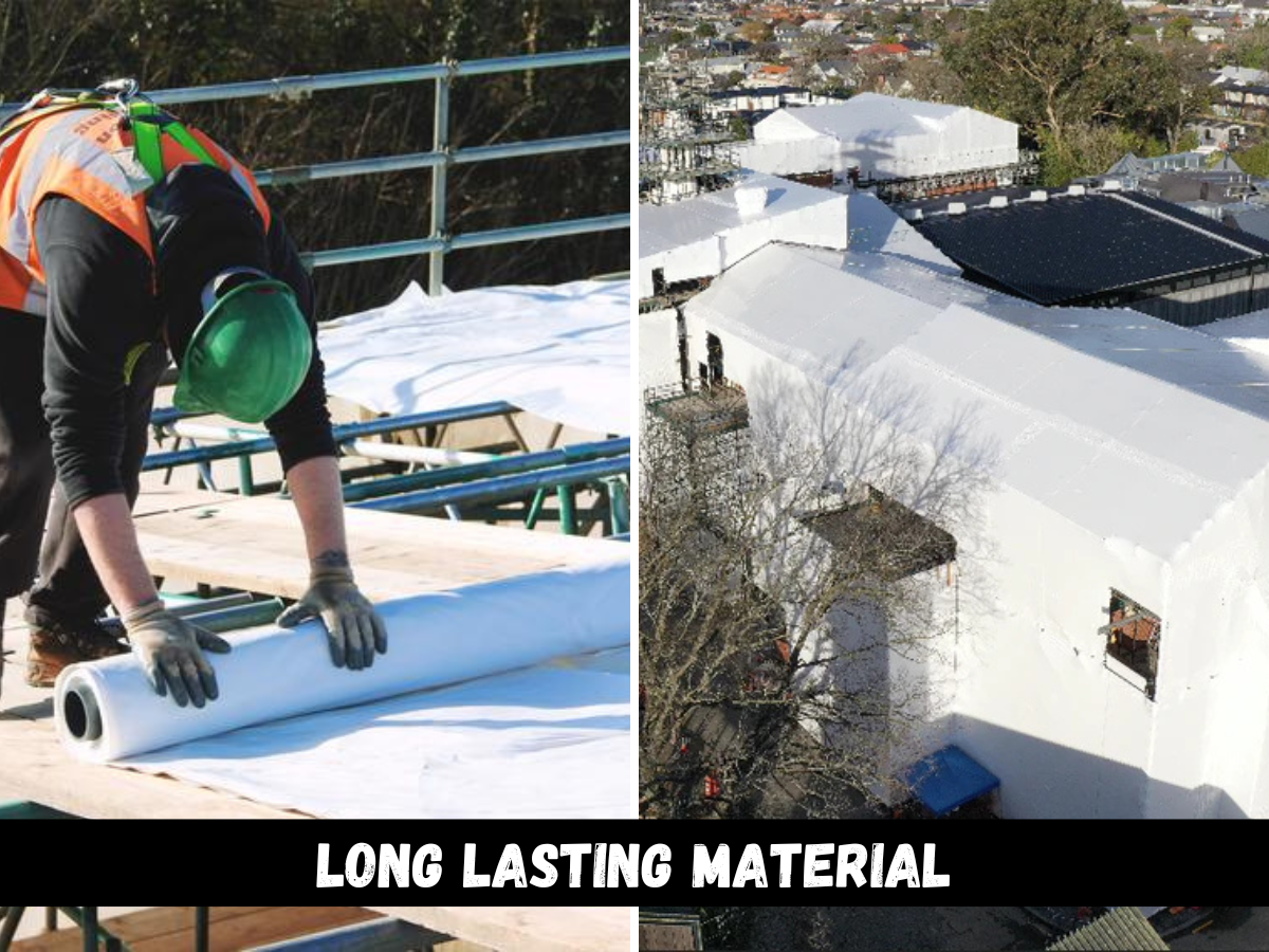 Premium Scaffolding Shrink Wrap Films Rolls-Multiple Size Options
