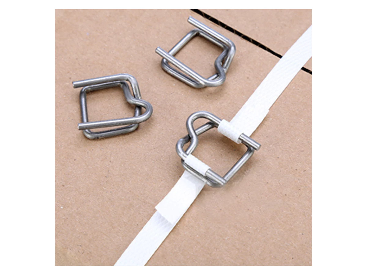 Steel Wire Buckle, Silver, 19mm and 25mm