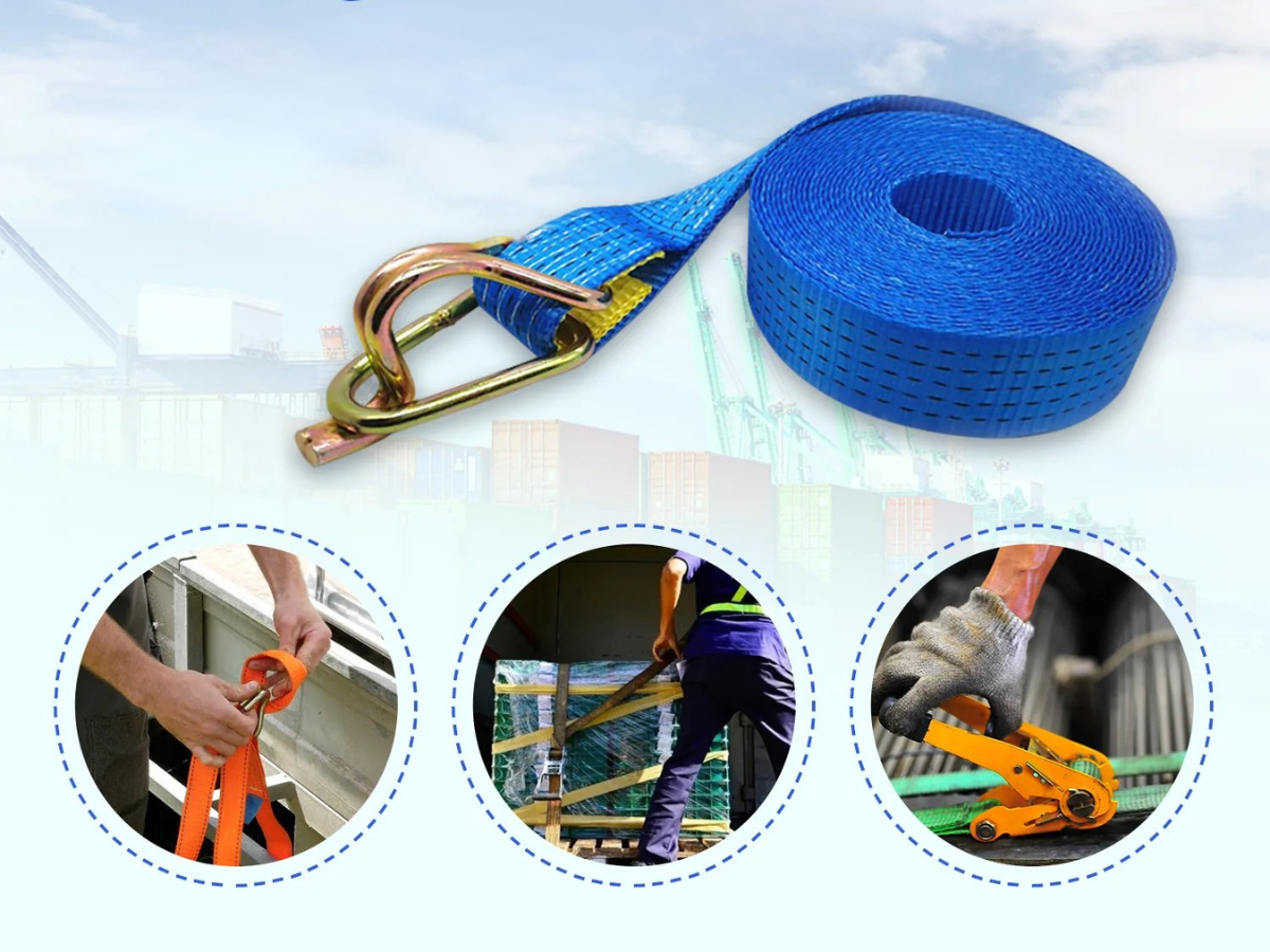 Swan Hook A3 Steel Ratchet Tie Down Straps NZ (3 Color Option)