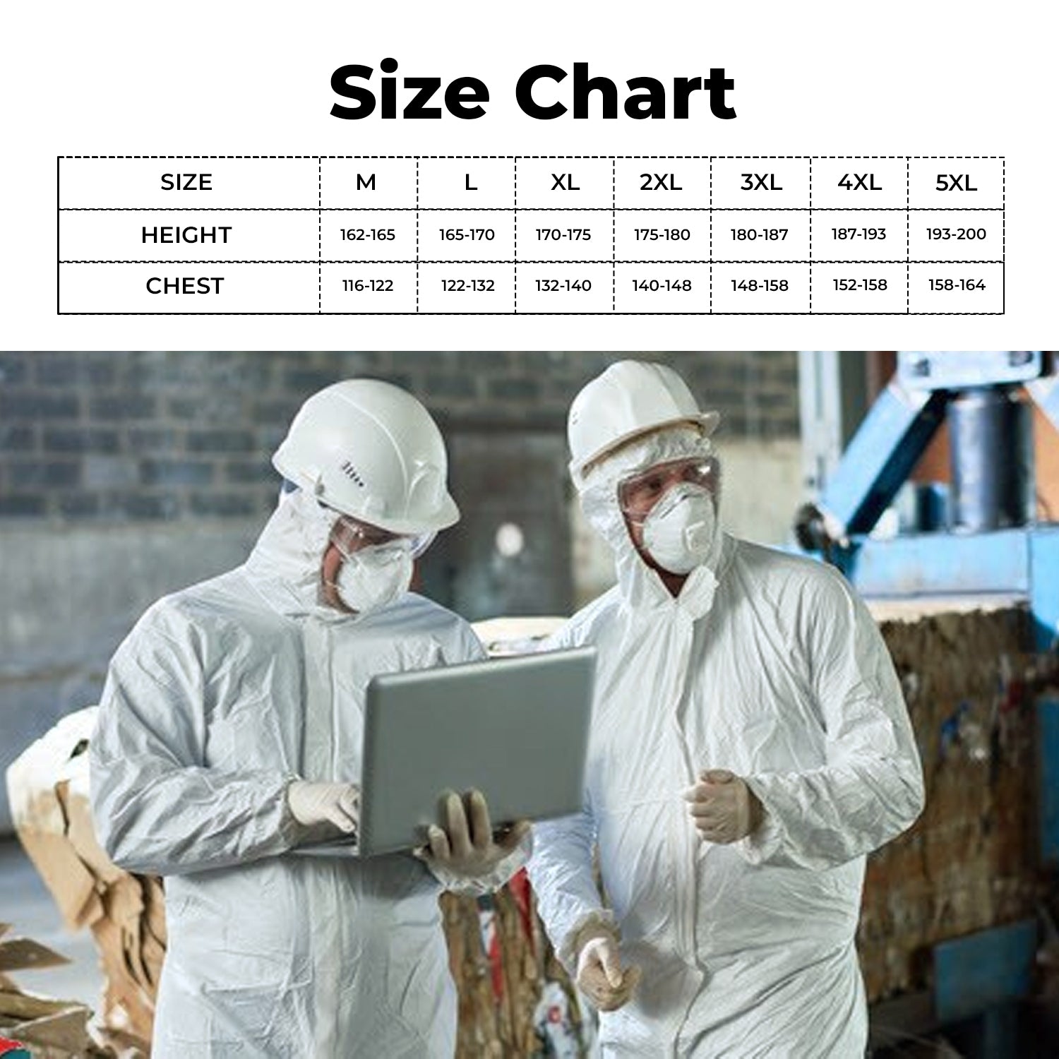 Disposable Microporous Coveralls - 65 GSM