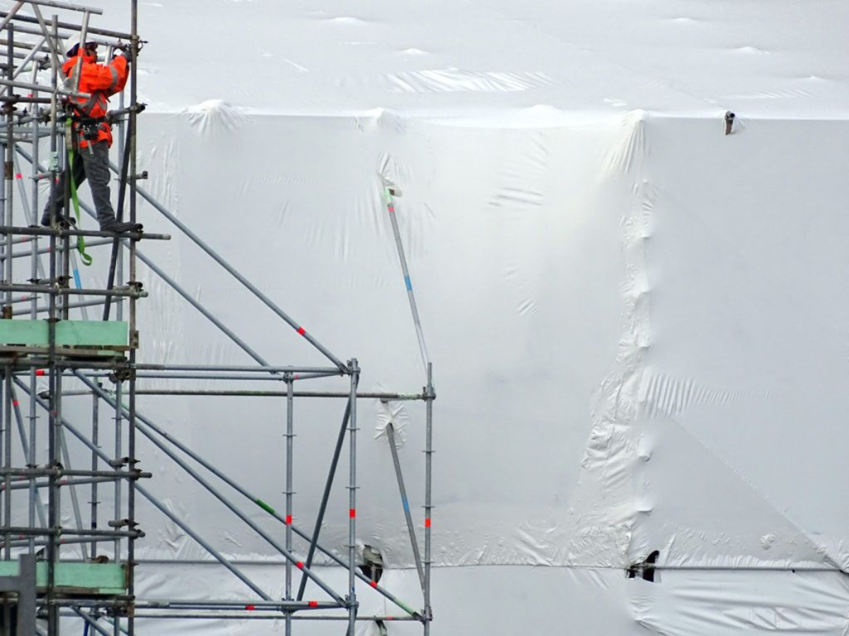 Premium Scaffolding Shrink Wrap Films Rolls-Multiple Size Options