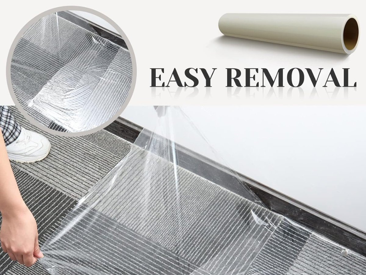 Prime Carpet Protection Film Self Adhesive LLDPE