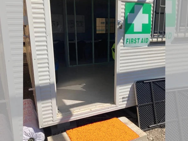 Site Access Entrance Door Mat - 1.2mx0.8m