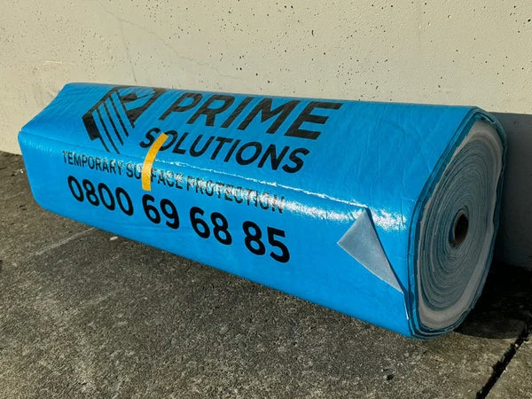 Prime Coated Fabric Floor Shield with Foam Backing