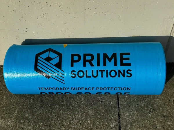 Prime Coated Poly Floor Shield with Foam Backing