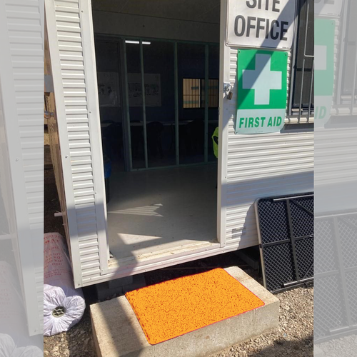 Site Access Entrance Door Mat - 1.2mx0.8m