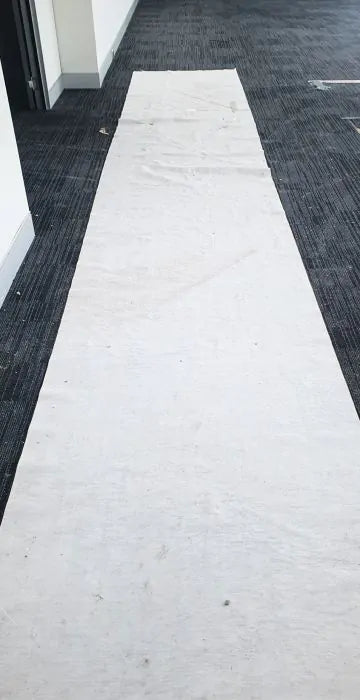 Polyester Self-Adhesive Fleece NZ 1m x 50m Roll White 250 GSM