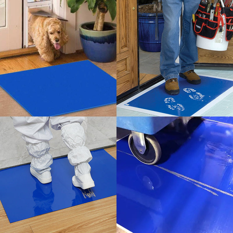Tacky Dust Mat NZ- Blue (3 Options of 10 Pack of 300 Sheets)