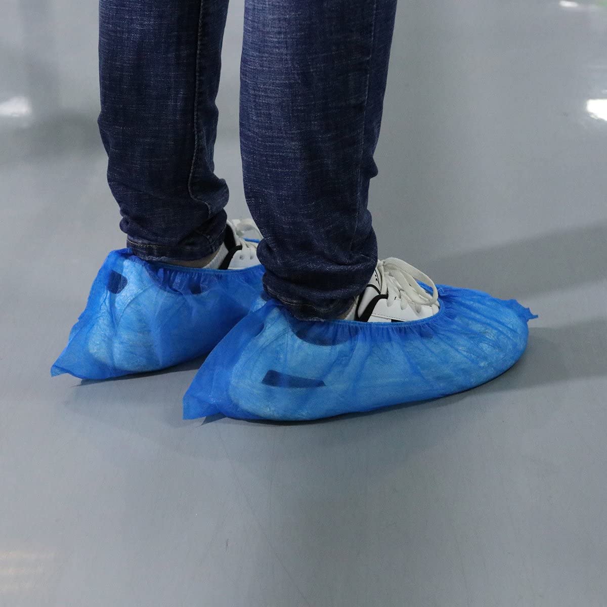 Disposable Shoe Covers (Blue Overshoes)